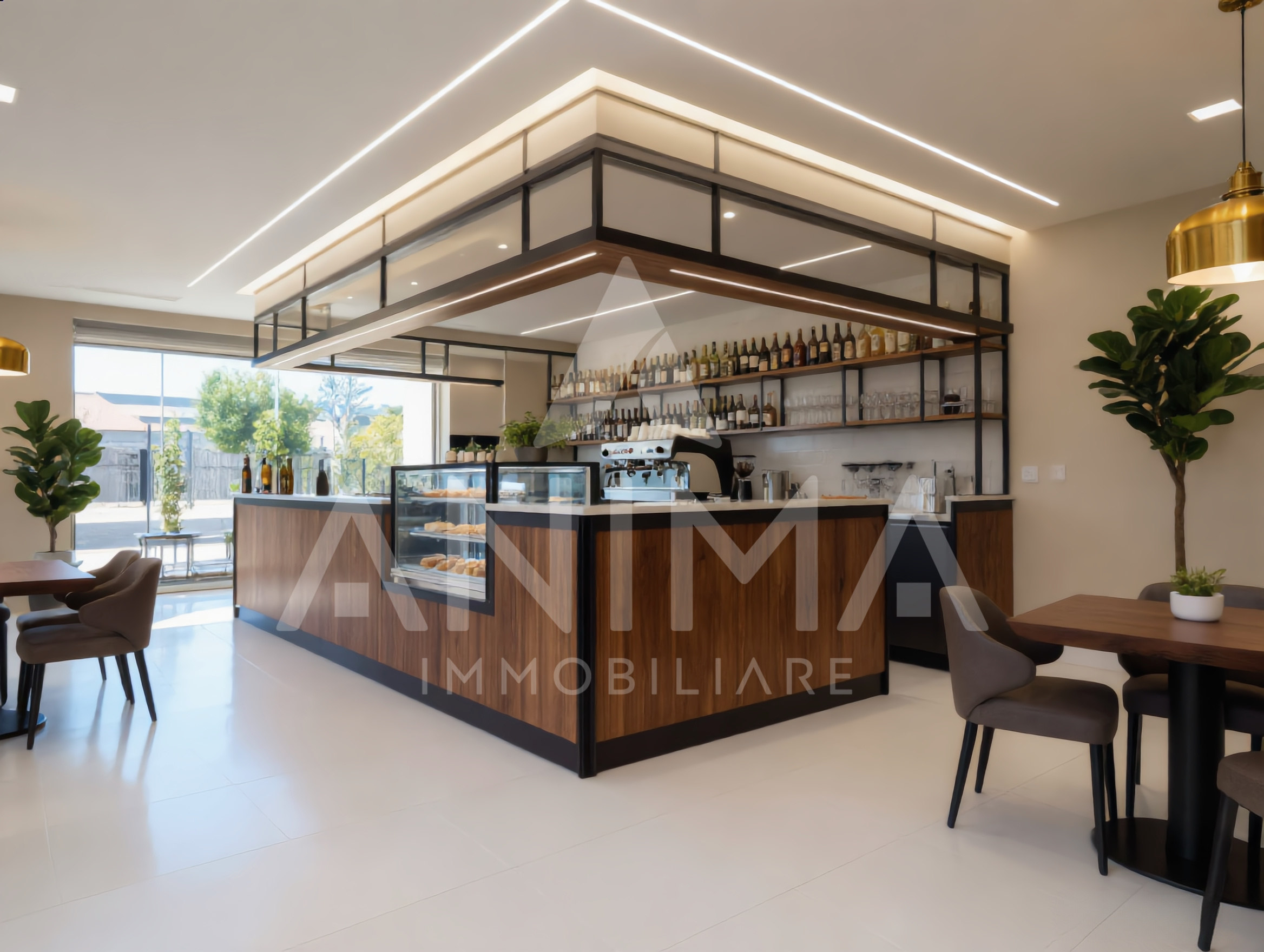 10 Immobile nuovo per bar/ristorazione – 125 mq
