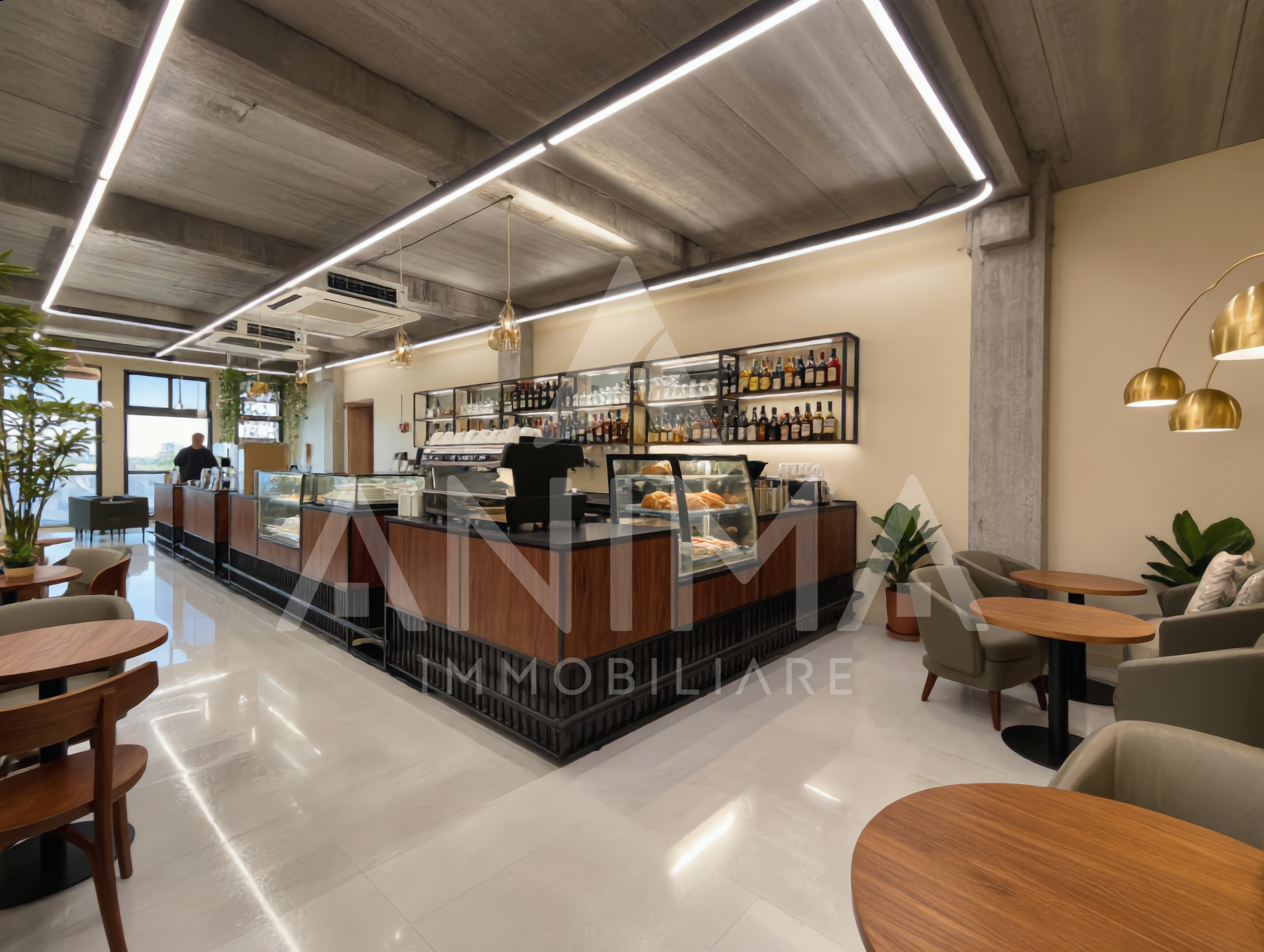 9 Immobile nuovo per bar/ristorazione – 125 mq